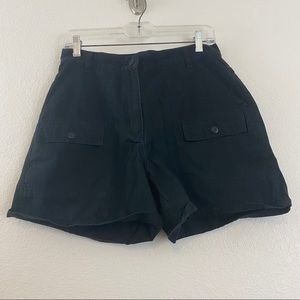 Black Ny Khaki Shorts